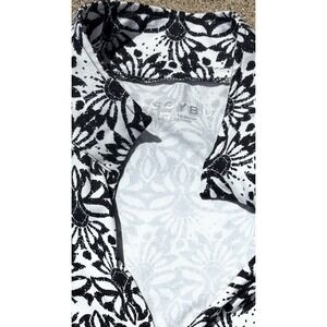 Women's Soybu Athletic Dress High Neck Zipper L/s Tennis Pickleball Large Design